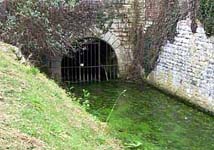 Entrée du tunnel du Raines