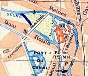 Cours de l'Ouche après redressement