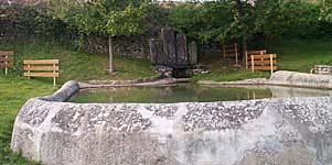 Vasque de la fontaine