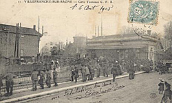 Autre vue de la gare de Villefranche S/S