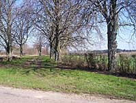 Emplacement de la gare de Fussey - Marey