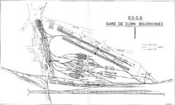 Plan de Dijon-Boudronnée